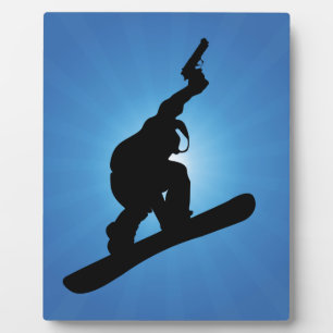 Placa Expositora Snowboard Outlaw