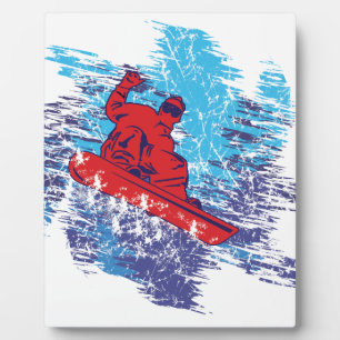 Placa Expositora Snowboarder de Guay