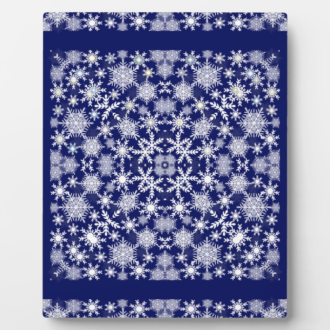 Placa Expositora Snowflakes Lace (Frente)