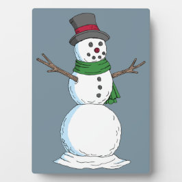 Placa Expositora Snowman