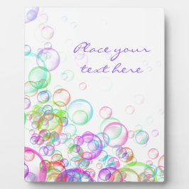 Placa Expositora Soap Bubbles