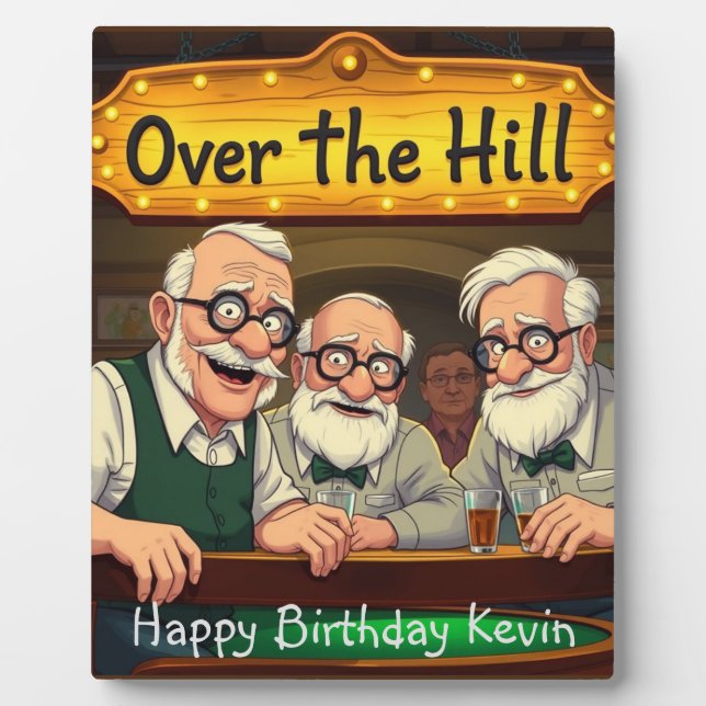 Placa Expositora Sobre el Hill Club (Frente)