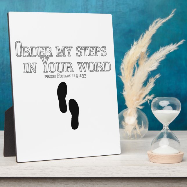 Placa Expositora Solicitar mis pasos (Lado)