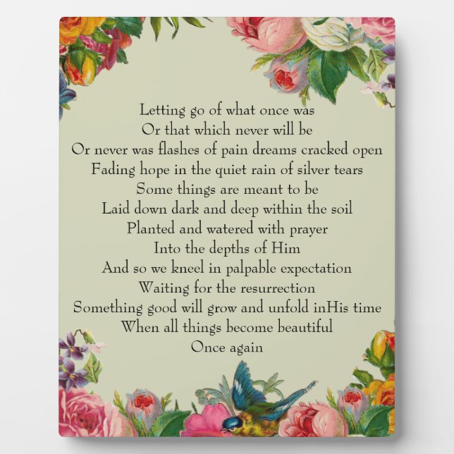 Placa Expositora Solidaridad y esperanza (Frente)