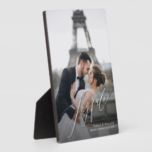 Placa Expositora Sólido guión de tabletop Easel Photo