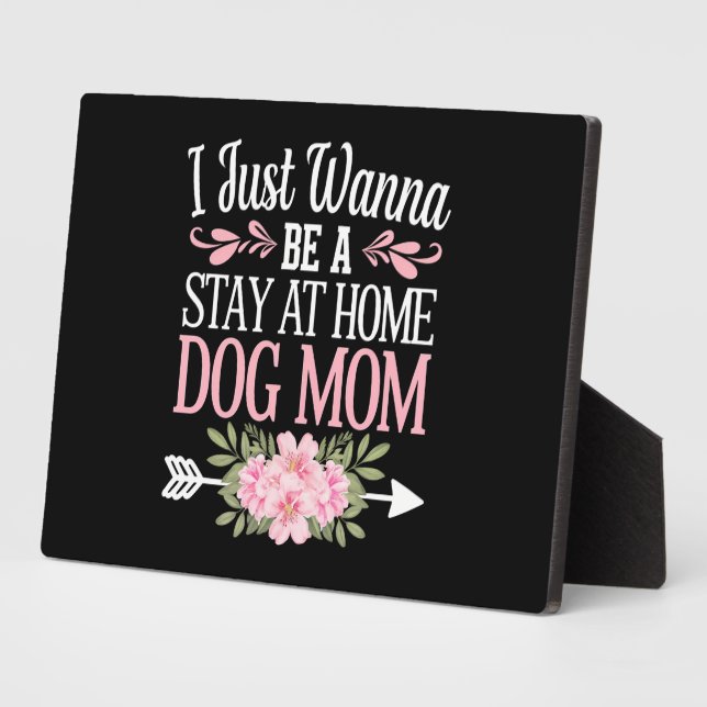 Placa Expositora Solo Quiero Quedarme En Casa Día de la Madre De Ma (Lado)