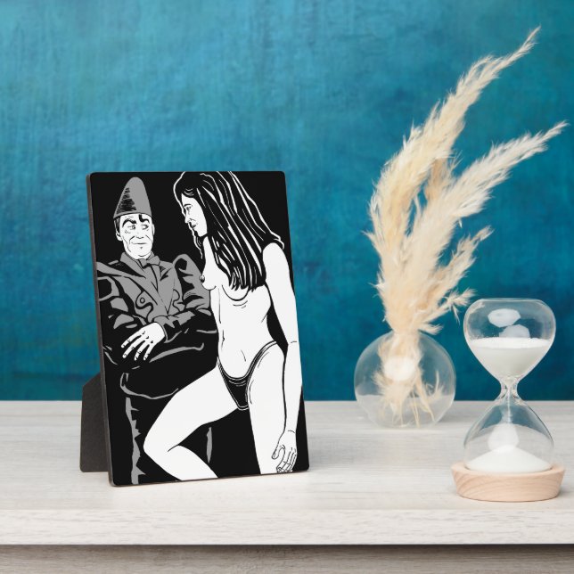 Placa Expositora Sólo un Payaso (Lado)