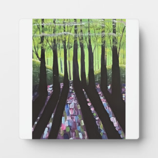 Placa Expositora Sombras de bosque