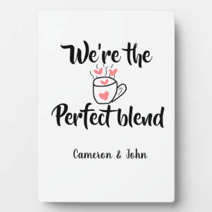 Placa Expositora Somos el nombre del día de San Valentín del amor p