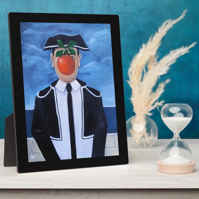 Placa Expositora Son of Matador Painting by Alfred Fox (Lado)