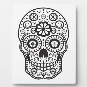 Placa Expositora Sonriente Sugar Skull