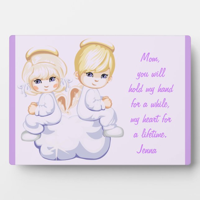 Placa Expositora Sostén mi mano - (Frente)