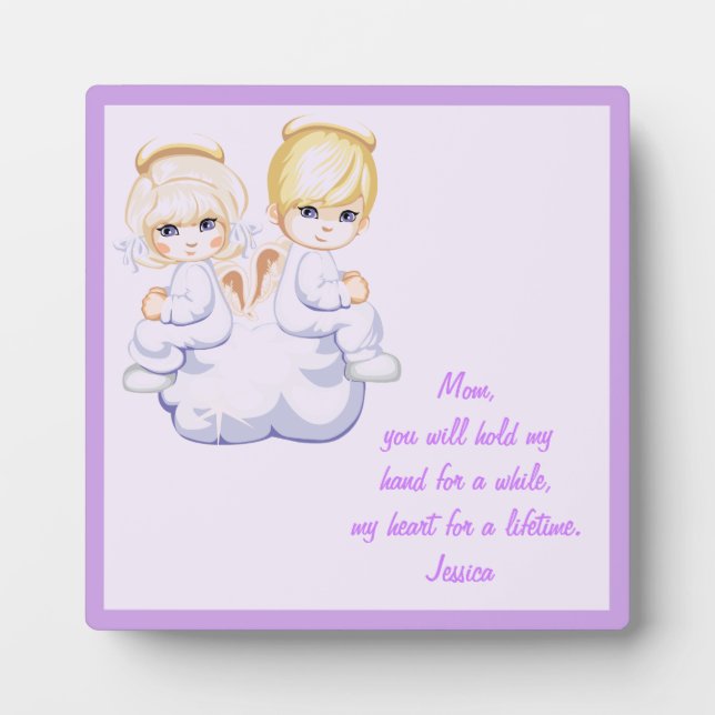 Placa Expositora Sostén mi mano - (Frente)