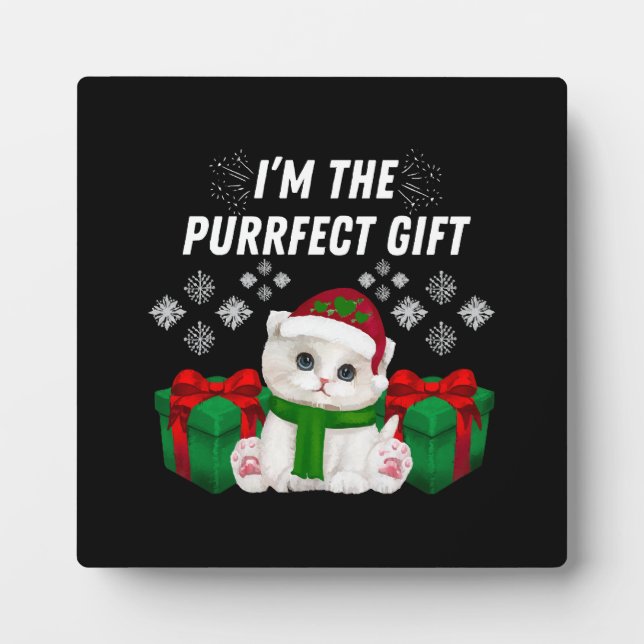 Placa Expositora Soy el regalo perfecto (Frente)