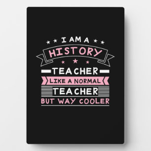 Placa Expositora Soy Profesor De Historia