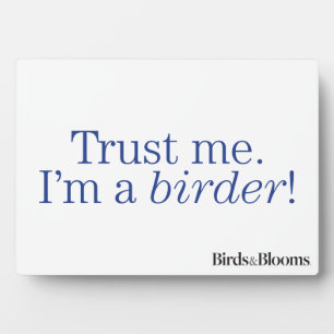 Placa Expositora Soy un pájaro