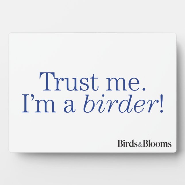 Placa Expositora Soy un pájaro (Frente)