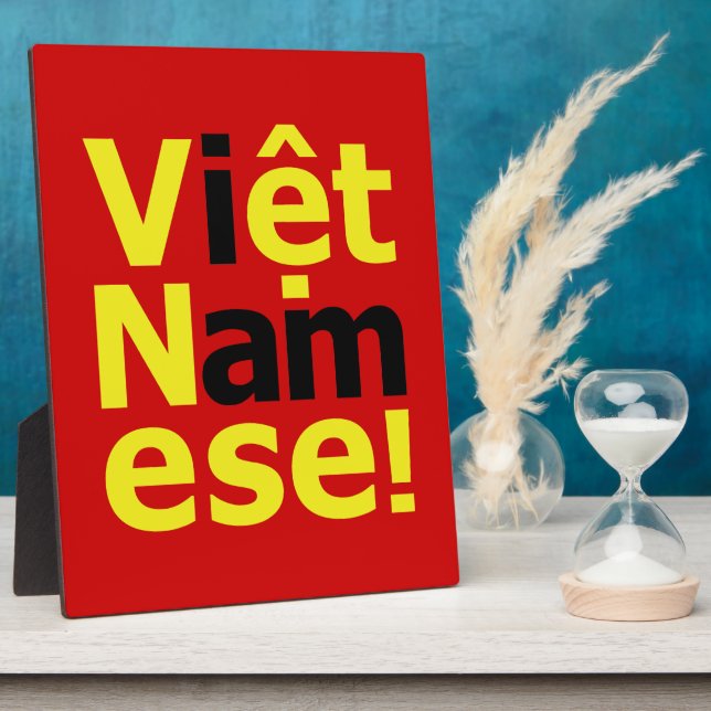Placa Expositora ¡soy Viene Namese! (Lado)