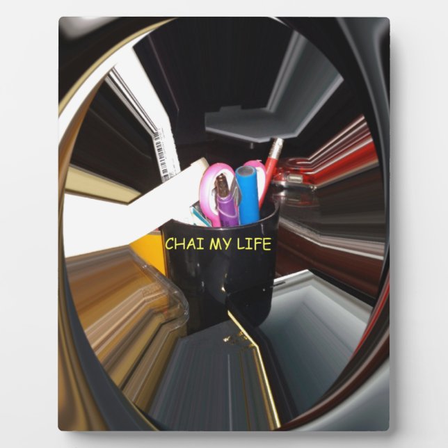 Placa Expositora Spinning Office Essentials Modern Wall Decor (Frente)