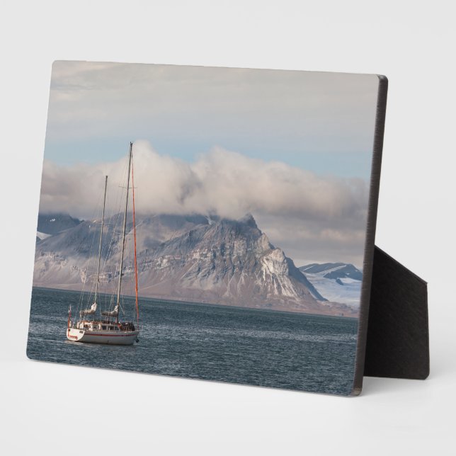 Placa Expositora Spitsbergen Svalbard (Lado)