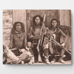 Placa Expositora Spokane Indians, 1861 (foto de abajo)