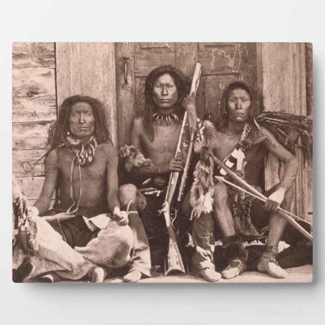 Placa Expositora Spokane Indians, 1861 (foto de abajo) (Frente)