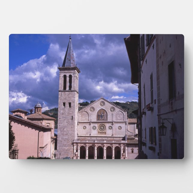 Placa Expositora Spoleto Umbria Italia (Frente)