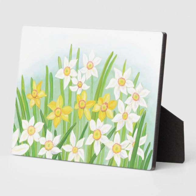 Placa Expositora Spring Daffodils (Lado)