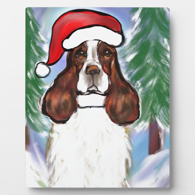 PLACA EXPOSITORA SPRINGER SPANIEL INGLÉS (Frente)