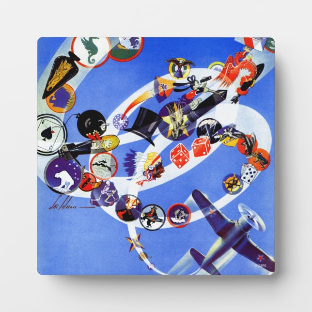 Placa Expositora Squadron Insignia (Frente)