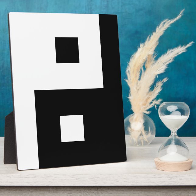 Placa Expositora Square Yin Yang (Lado)