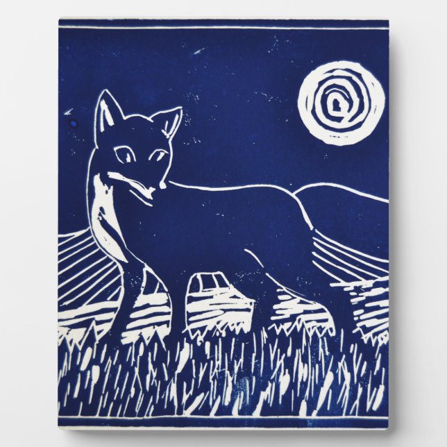 Placa Expositora Sr. Fox (Frente)