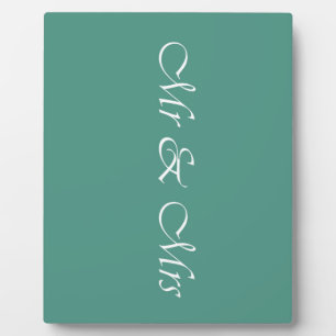 Placa Expositora Sr. y Sra. Typography