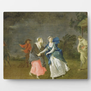 Placa Expositora Sra. Cibber como Cordelia, c.1755 (aceite sobre li