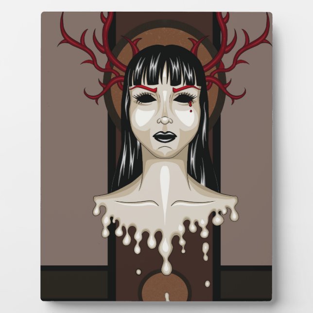 Placa Expositora Srta. D. (Frente)