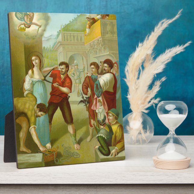 Placa Expositora St. Agatha (M 003) 8"x10" (Lado)