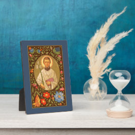 Placa Expositora St. Aloysius (PM 01) 5"x7" Plaque 1 con Easel