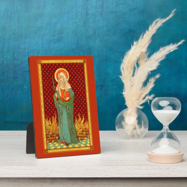 Placa Expositora St. Apollonia (VVP 001) 5"x7" (Lado)