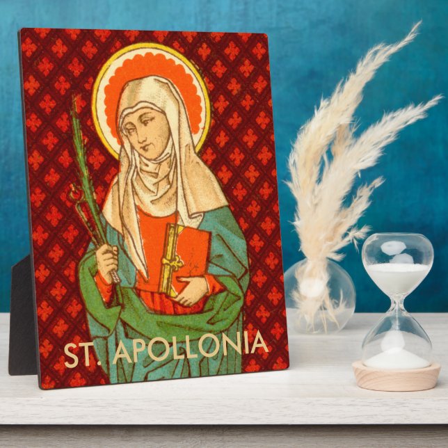 Placa Expositora St. Apollonia (VVP 001) 8"x10" (Lado)