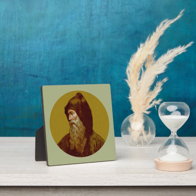 Placa Expositora St. Cyril the Monk (M 002) 5,25"x5,25" Square (in situ)