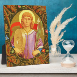 Placa Expositora St. Florian (PM 03) 8"x10" Plaque 2 con caballete