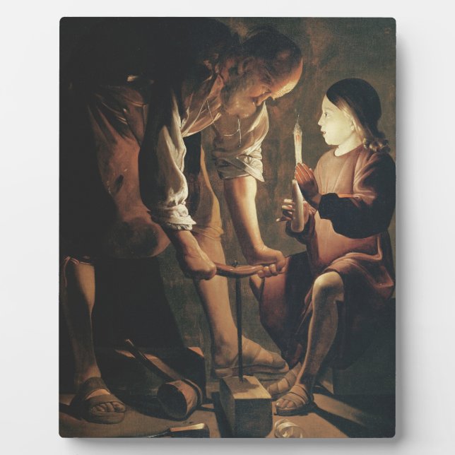 Placa Expositora St. Joseph The Carpenter (Frente)