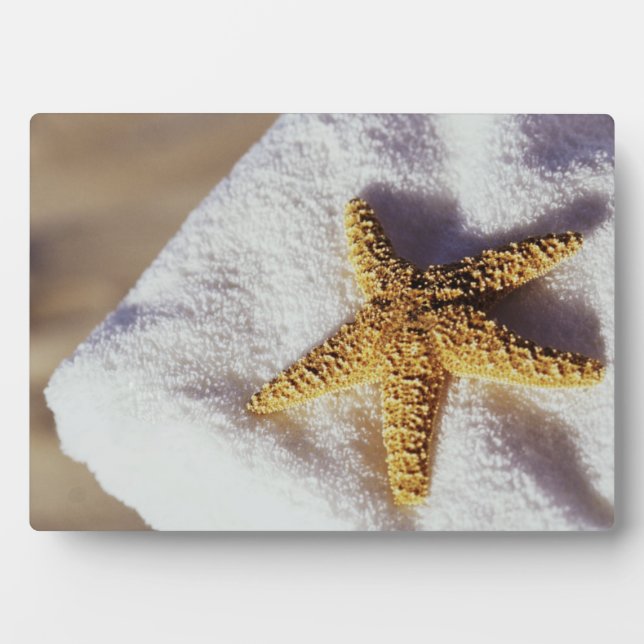 Placa Expositora Starfish En Una Toalla (Frente)