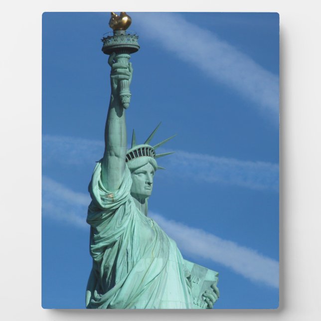 Placa Expositora Statue of Liberty. (Frente)