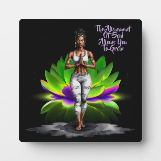 Placa Expositora Su solapa de alineación de sabiduría con Easel (Frente)