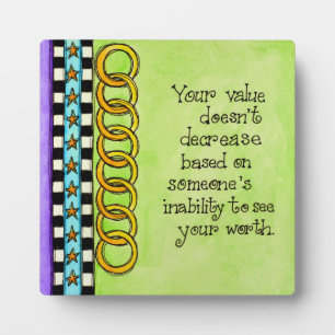 Placa Expositora Su valor