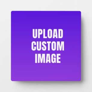 Placa Expositora Subir imagen personalizada: agregue la suya para i