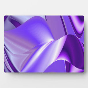 Placa Expositora Sueños de Arcoíris de Flor Morada