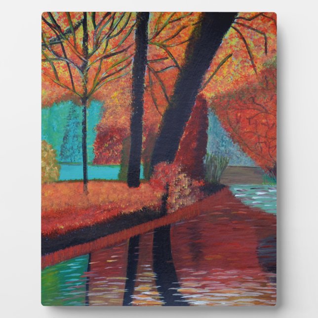 Placa Expositora Sueños de otoño (Frente)