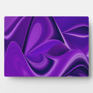 Placa Expositora Sueños del arcoiris de flores moradas